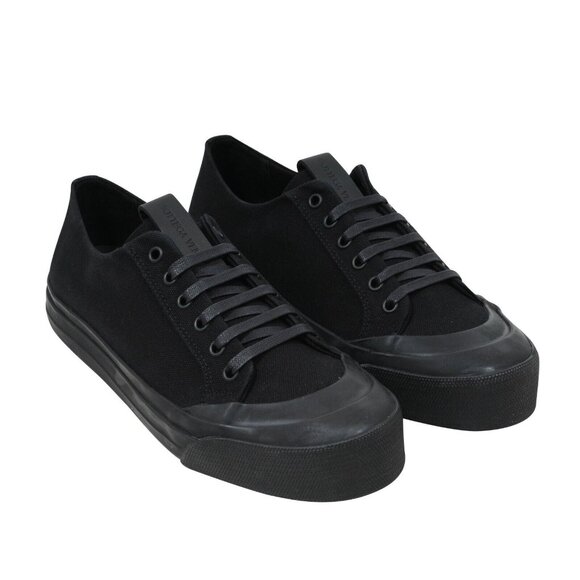 Bottega Veneta Mens Speedsters 39.5 US 6.5 Black Canvas Low Top Sneakers Shoes